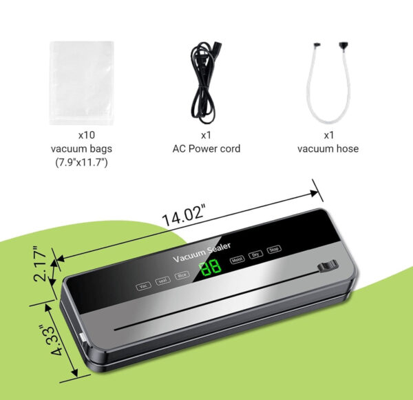 دستگاه وکیوم مواد غذایی خانگی xtech مدل b0cy