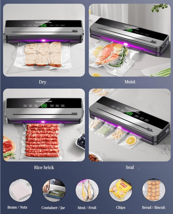 دستگاه وکیوم مواد غذایی خانگی xtech مدل b0cy