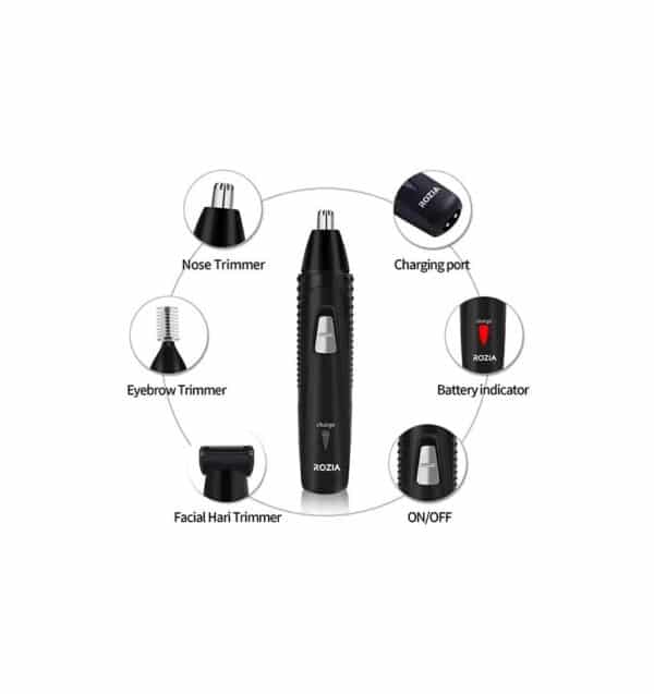 موزن گوش بینی و ابرو روزیا مدل HD105