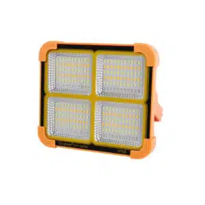 پروژکتور شارژی خورشیدی KY-300W ظرفیت 300 وات با پاور بانک