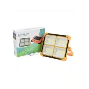 پروژکتور شارژی خورشیدی KY-300W ظرفیت 300 وات با پاور بانک