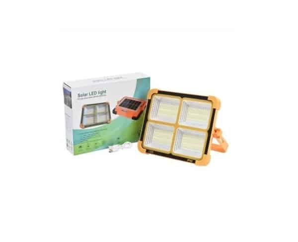 پروژکتور شارژی خورشیدی KY-300W ظرفیت 300 وات با پاور بانک