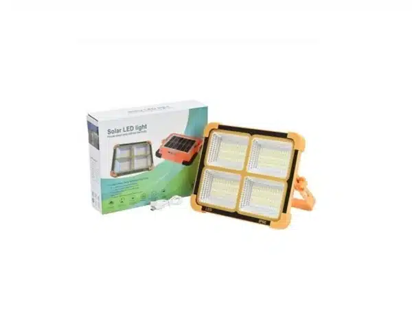 پروژکتور شارژی خورشیدی KY-300W ظرفیت 300 وات با پاور بانک
