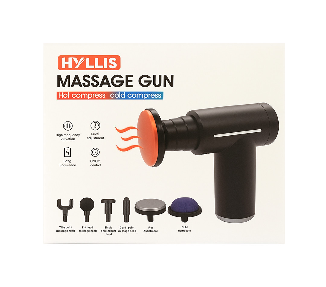 ماساژور تفنگی سرد و گرم HYLLIS مدل 82601